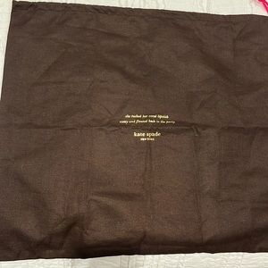 Kate Spade Brown Protective Cloth Bag